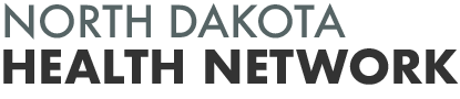 The logo for the North Dakota Health Network.